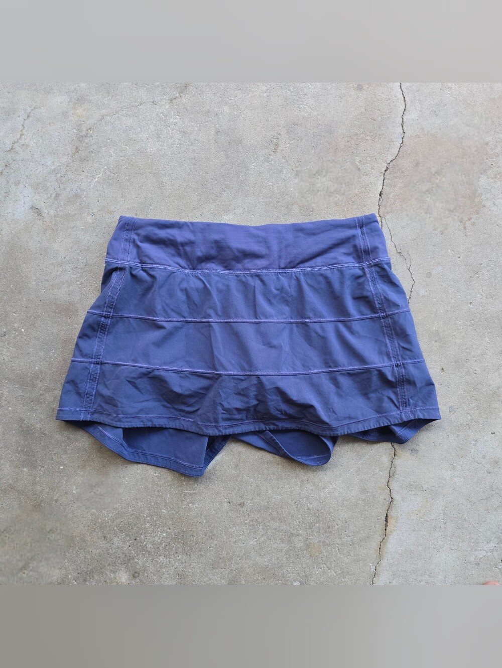 Lululemon Pace Rival Mini Skort Womens 6 Lined Skirt Stretch Pocket
